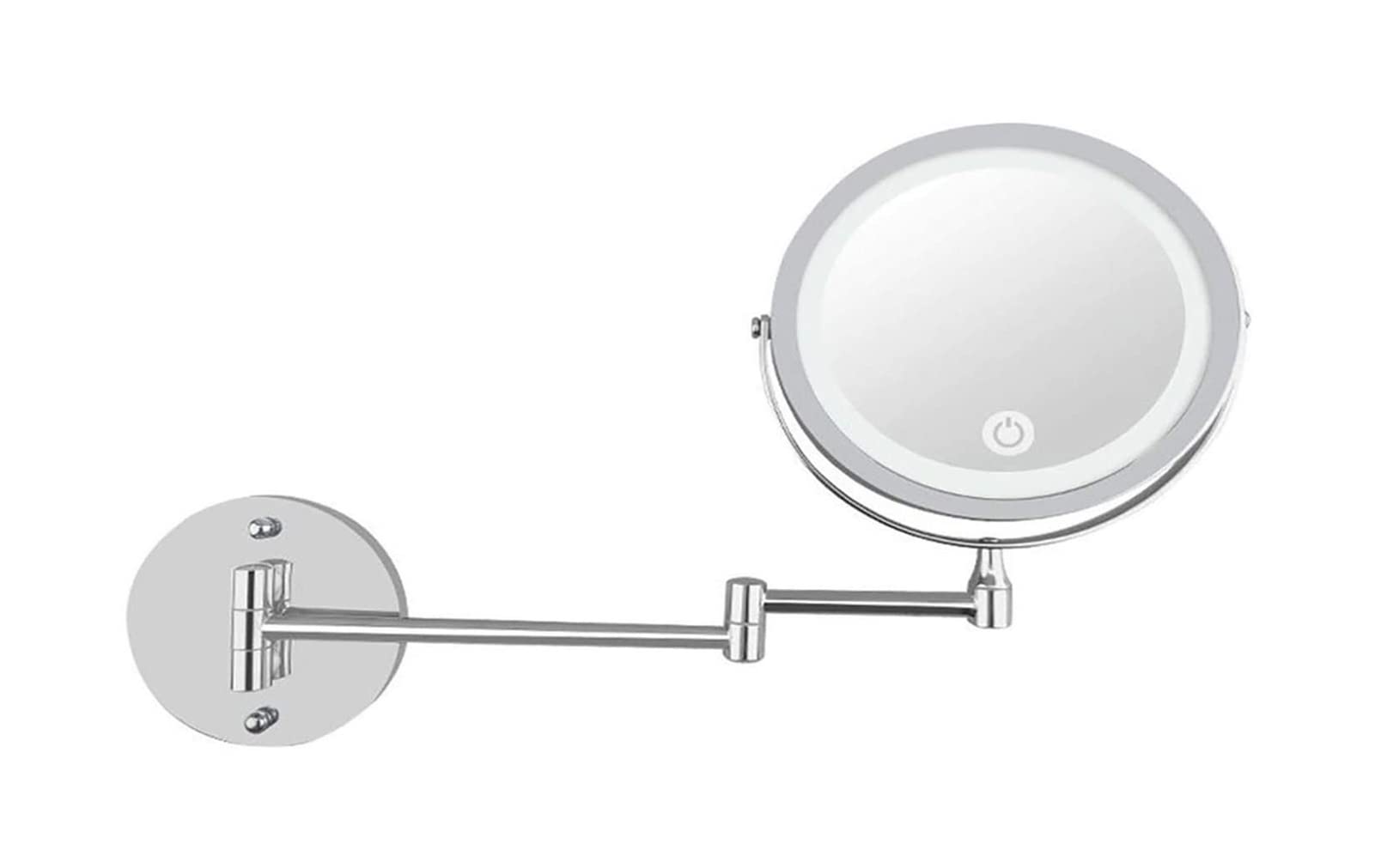 Miroir de maquillage mural illuminé pour un maquillage parfait chaque matin
