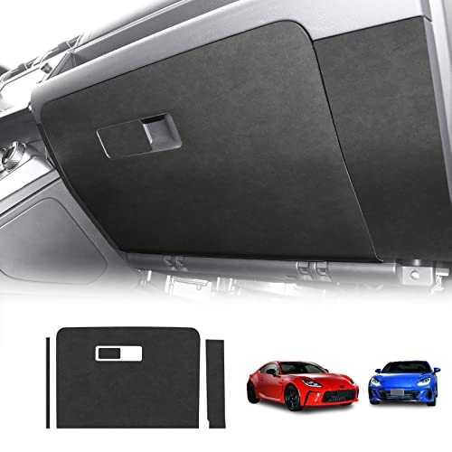KUNGKIC for Toyota GR86 Subaru BRZ 2021 2022 2023 2024 2025 Glove Box Decals Stickers 9002 Color Italian Suede Protective Sticker Car Interior Accessories
