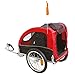 Croci Cargo Bike – Rimorchio da Bicicletta e passeggino per cani – Pratico Trasportino Cane Bici Spazioso e Comodo - Lungo 116 cm per cani di peso fino a 20 kg