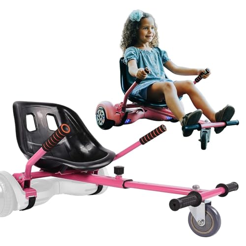 Hoverboard Seat Attachment for 6.5”-10” Hover Board, Buggy Go Kart...
