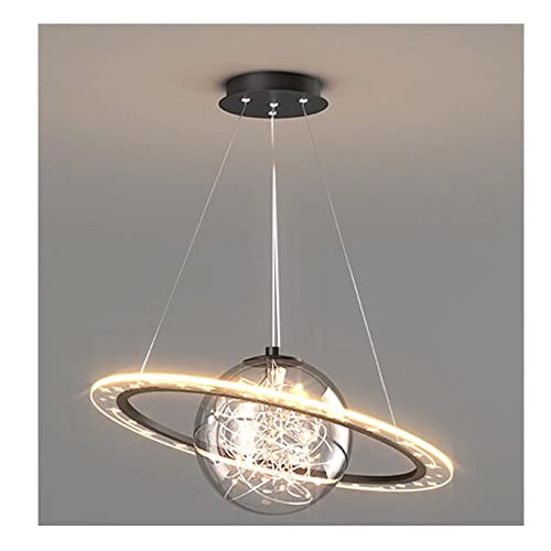 Lustre suspension LED Planet 17W luminaire de plafond moderne