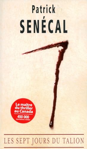 Les sept jours du Talion (French Edition) [French] 2896150471 Book Cover