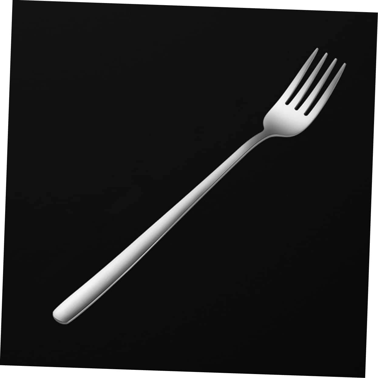 MAGICLULU 9pcs Stainless Steel Forks Handle Dessert Utensils for Home Restaurant Mirror Polished Non- Grip for Fruits Salad Appetizers
