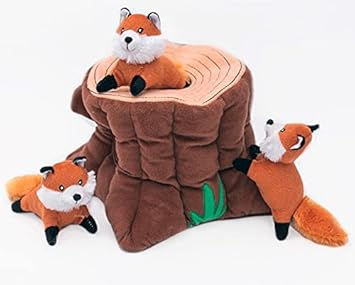 Amazon Zippypaws ジッピーポウズ 音がなる おもちゃ ぬいぐるみ スクイーカー かわいい おしゃれ 小型犬 中型犬 大型犬 きつね Zippypaws 音の出るおもちゃ 通販