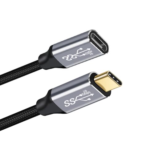 cablecc USB-C USB 3.1 Type-C IX - X f[^P[u 10Gbps 100W X[ut m[gp\Rp gѓdbp 20CM