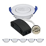 IP65 wasserdicht: Diese GU10 Leuchte ist vollständig wasserdicht gemäß IP65. Keine Defekte durch Feuchtigkeit und Staub. Die Linse besteht aus Sicherheitsglas. Dadurch kann sie weder bei Kälte noch bei Hitze zerbrechen. Die mattweiße Farbe wird mit einer feuchtigkeits- und UV-beständigen AKZO-Nobel-Pulverbeschichtung aufgetragen. Dadurch verfärben sich die GU10 Einbaustrahler nicht durch Sonneneinstrahlung und die Beschichtung blättert nicht durch lange Feuchtigkeitseinwirkung ab.