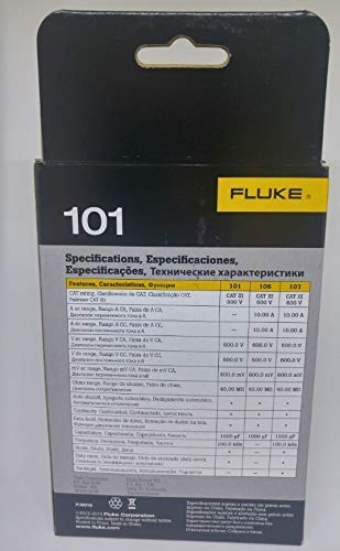 Fluke 101 Basic Digital Multimeter Pocket Portable Meter Equipment Industrial (Original Version) #TOP3