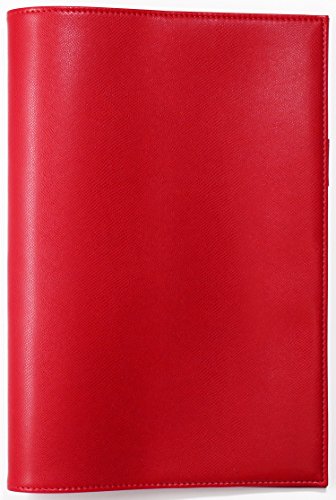 Couverture de carnet B5 WDS leather rouge WDS-2001 en cuir haut de gamme