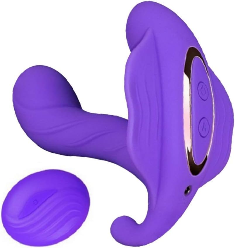 JRINK Squirrel Sucking Toy Female Rechargeable Adult Toy - Adam and Eve Purple Strong Tongue Sucking and Licking G Sucking Toy Female Couple Panty Stimulation 40LA