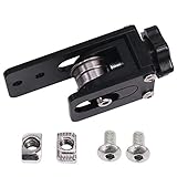 Sunhokey Upgrade 2020 V-Slot Profile X-axis Synchronous Belt Stretch Straighten Tensioner Compatible with Creality CR-10 10S Ender-3 Accessories (Black-2020 X-axis Synchronous Belt Stretch)