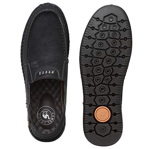 CAMEL CROWN Mocassin Heren Lichtgewicht Loafers Heren Schoenen voor Autorijden - Image 3