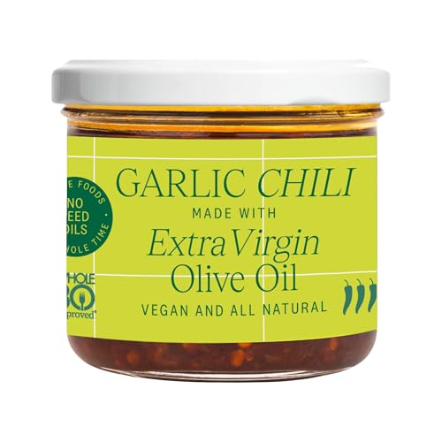 Everiday Garlic Chili Oil (Gluten Free Vegan No Added Sugar No Soy No Inflamatory Seed Oils Paleo) 120g