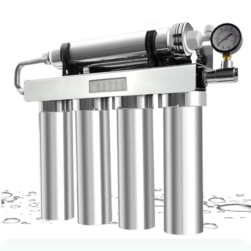 zenggp Sistema De Filtro De Agua, Montaje En Pared/encimera/bajo Fregadero, Filtración De Agua Potable por ósmosis Inversa De Nivel 5, Purificador De Agua para Peceras Domésticas
