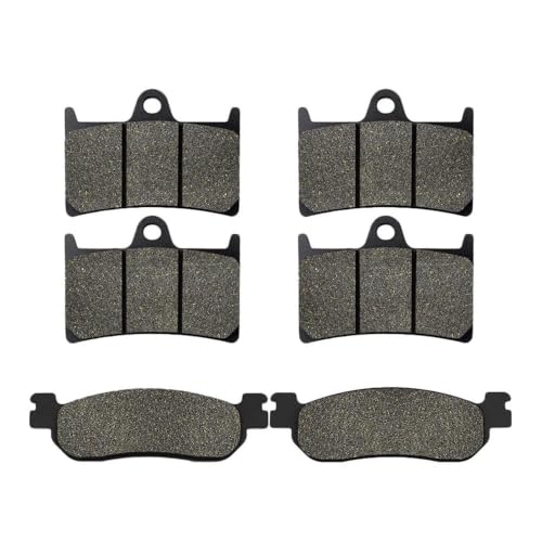 Plaquettes de frein YZF R6 haute friction pour un freinage stable avant arrière