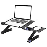 ✔ USOS MÚLTIPLES: este acogedor escritorio también se puede utilizar como cena de TV o bandeja de desayuno, equipo de sonido, proyector, mesa de pie, bandeja de libros, escritorio y soporte para tabletas.