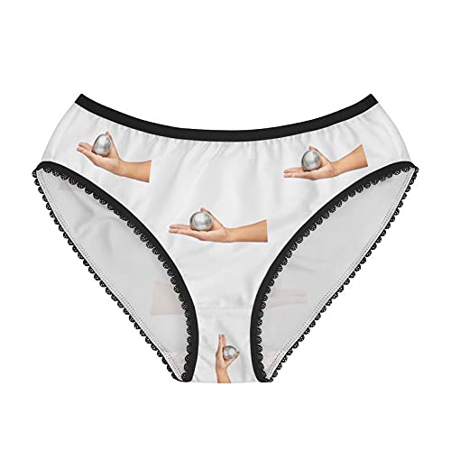 Opiniones y reviews de Bolas petanca los preferidos por los clientes. 32 Petanca Ball Bragas Petanca, Ropa interior de bola de petanca, Calzoncillos de algodón, Ropa interior divertida, Bragas para mujer, Negro, M