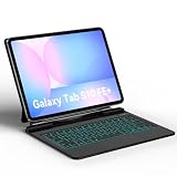 BETTDOW Capa com Teclado e Trackpad para Samsung Galaxy Tab S10 FE Plus 13.1 Inch 2025, Tab S10 FE+ de 13.1 polegadas SM-X620, SM-X626, SM-X626B,com Botões de IA, Flexível e portátil