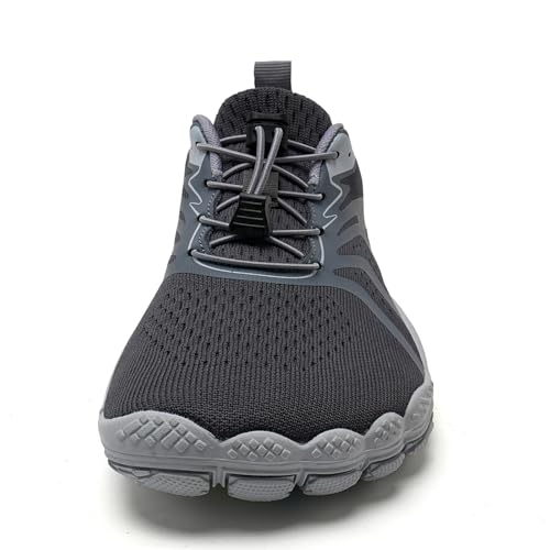 Image of WateLves Water Shoes Men Women Beach Barefoot Aqua Socks Breathable Wide Swim Outdoor Walking Anti Slip Pool Shoes for Hiking Kayaking Diving Surfing