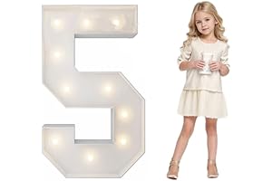 3FT Marquee Light Up Number 5