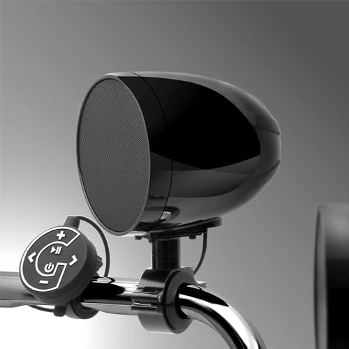 Gohawk TN4-Q TN4-QX Tr4-Titan 4.1 Channel Amplifier 4.25 Inch Full-Range Waterproof Bluetooth Motorcycle Stereo Speakers Audio System Aux Usb Radio thumb #8