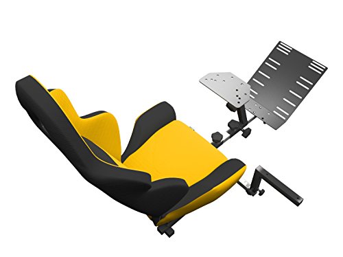 OpenWheeler Advanced Racing Simulator Seat Driving Simulator Gaming Chair with Gear Shift Mount