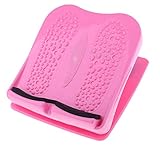  Tonyko Verstellbares Slant Board Balancing Board Schnürung Platte Fitness Pedal für Dehnung von Wade, Beinübung und Balance-Training, Rose