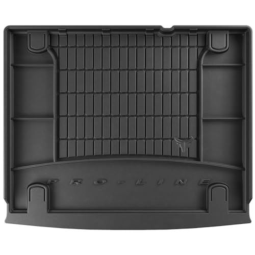MOTOS Tappetino Per Bagagliaio Per Fiat Doblo I (2001-2010) – Antiscivolo, 4 Season, Resistente, Con Bordi Rialzati, Facile Da Pulire