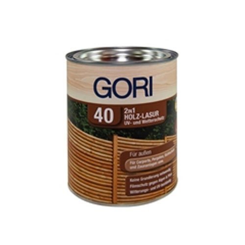 Gori 40 Holzschutzlasur 2 IN 1 "Die Praktische" 5 Liter Palisander
