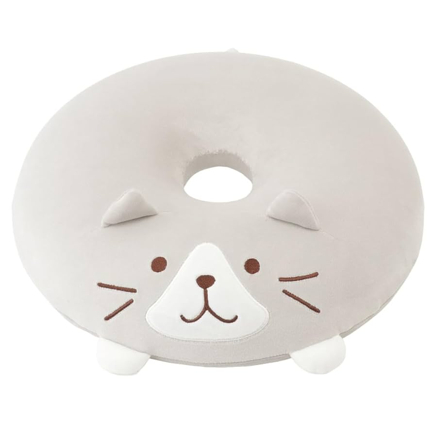 にゃんにゃんにゃんこ にゃんこ ゼリー3連クッション 楽天市場】ふくふくにゃんこ 円座クッション ドーナツ型 腰当
