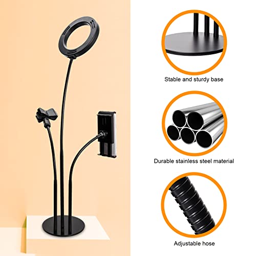 Selfie-Ringlicht mit 3 Modi 10 Helligkeit für Live-Streaming, Make-up, YouTube-Video, Tiktok-Meeting, tragbare LED… – Bild 5