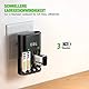 EBL Akku Ladegerät für AA AAA 9V NIMH Akkus, 4-Ladefach Smart Plug Batterieladegerät, Multi-Schutz, LED-Anzeige, Schnellladegerät für AA AAA 9V