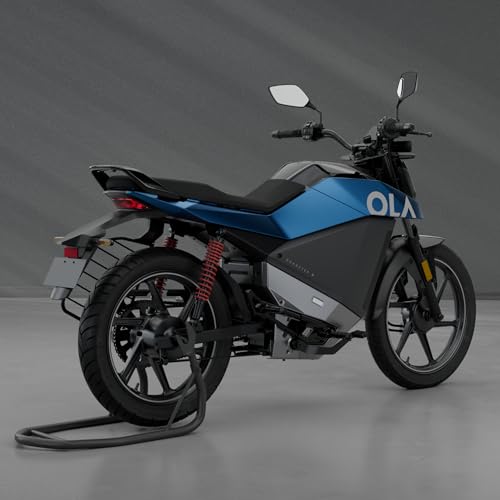 Image of OLA Roadster X (2.5 Kwh) High Speed Electric Bike with charger - Stellar blue - Ex-Showroom