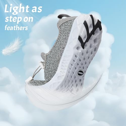 Image of ATHMILE Water Shoes for Men Women Barefoot Hiking Swim River Beach Knit | Adult Lake Pool Aqua Socks Quick Dry for Hiking Surfing Kayaking Sport Accessories Camping Must Haves