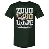 500 LEVEL Mats Zuccarello T-Shirt (Premium Men's T-Shirt, XX-Large, Tri Forest Green) - Mats Zuccarello Minnesota ZUUUC WHT