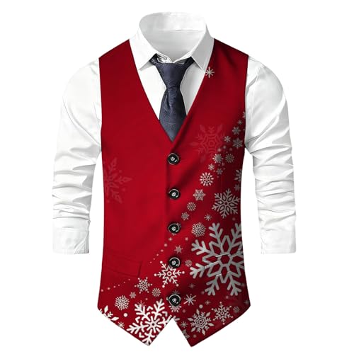 Gilet sans manches imprimé festif, le vêtement réconfortant à offrir pour les fêtes