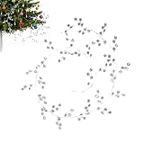 Dispositions en cristal polyvalentes : les guirlandes de cristal comprennent des bâtons de rotin flexibles, offrant une forme flexible et des dispositions personnalisables qui s'adaptent parfaitement comme décoration de table ou de cadeau, permettant aux utilisateurs de créer des designs distinctifs adaptés à l'esthétique et à l'espace souhaités