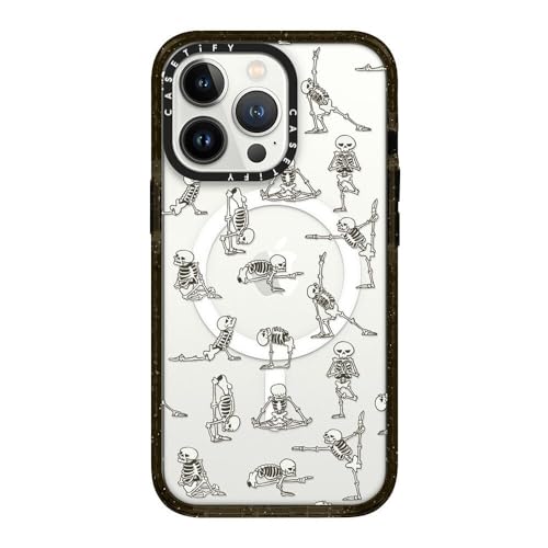 Coque iPhone 13 Pro anti-casse CASETiFY MagSafe squelette yoga