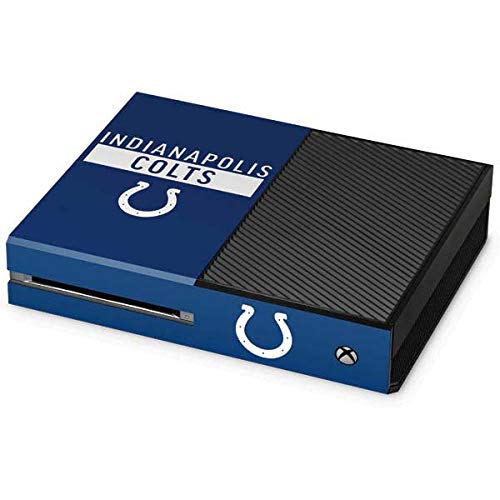 Skinit Decal Gaming Skin Compatible with Xbox One Console - Officially Licensed NFL Indianapolis Colts Blue Performance Series Design