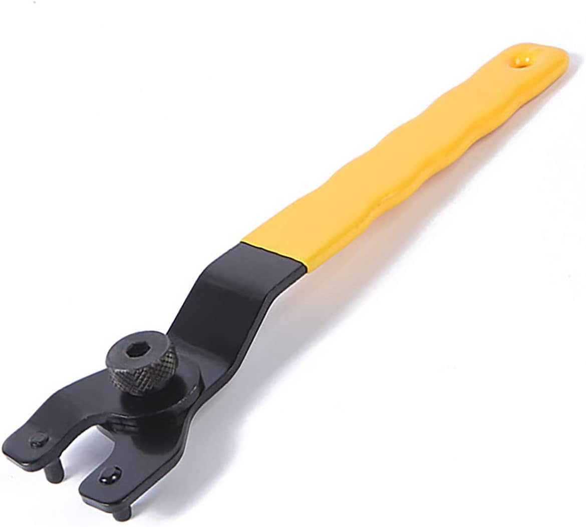 Amazon グラインダー スパナ 1030mm 調整可能 アジャストピンレンチ ロックナット ディスクグラインダー用 ディスクグラインダー