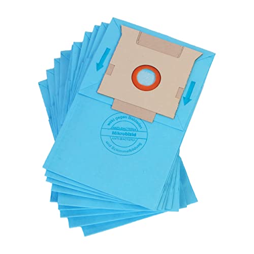 10 bolsas de aspiradora aptas para Rowenta Ambia RO 211 hasta 240 y ZR-470. Repuesto para Swirl R 32