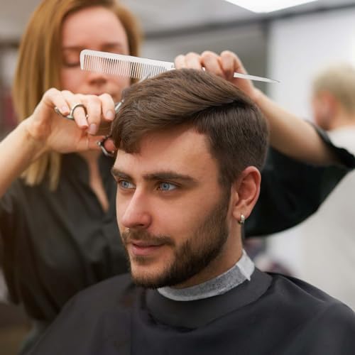 Peine metálico rat tail acero inoxidable para estilista miniatura 7