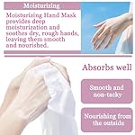 Hydrating Hand Masks, 6PCS Hand Mask Moisturizing Gloves for Men Women, Smooth Long Lasting Soft Exfoliating Hand Peeling Spa Mask Moisturizer Beauty Gift Set for Dry Cracked Rough Dull Hands（A) - Image 5