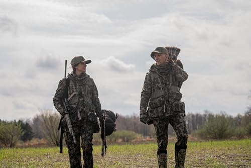 BLOCKER OUTDOORS Finisher Turkey Hunting Long Sleeve Performance Tee – Lightweight, Moisture-Wicking, Scent-Control Camo Shirt for Breathable All-Day Comfort (RT Original, Medium)