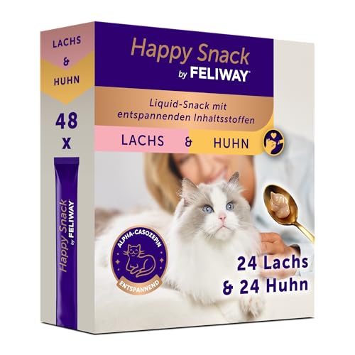 Happy Snack Pollo Salmon 48 Sticks