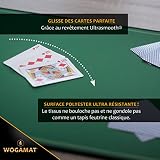 Tapis de belote WOGAMAT, néoprène épais 60 x 40 cm photo 4