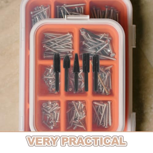Set de 5 fresas rotativas para metal y madera miniatura 3