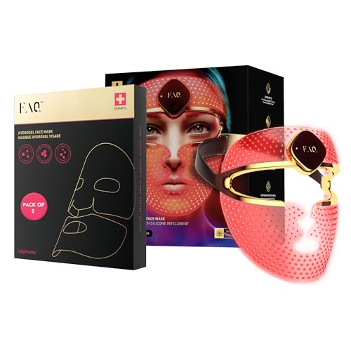 FAQ 202 Advanced 8 color Light Facemask Glass Skin Collagen