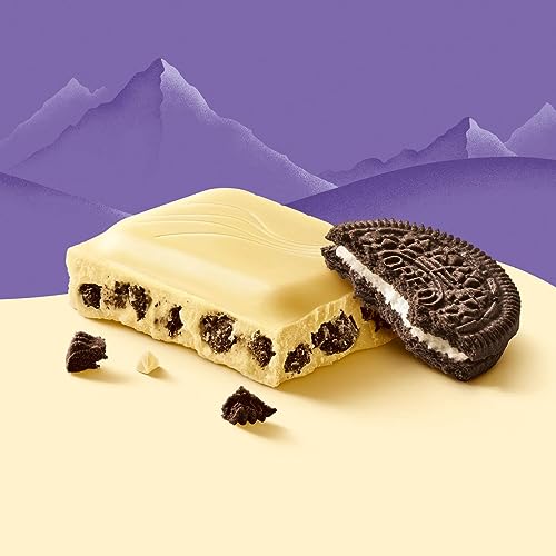 Kit 3 Tablete de Chocolate Branco Oreo Biscoito 100g - Milka