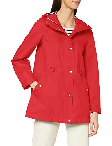Joules Outerwear Women's Raincoat, Red, 6