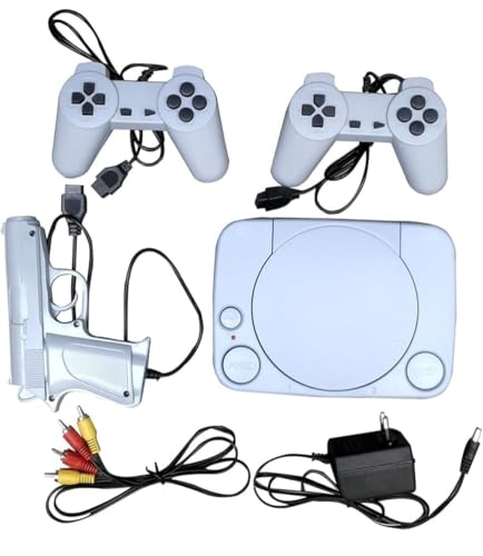 Image of Zohar Enterprises S10 Controller Gamepad Digital Game Player, Built-in Screen, Dual Wired Controllers, TV Connect, Classic Games 8bit (Combo Pack)